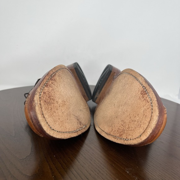 Allen Edmonds Hillcrest Shoes Mens 9.5D Brown Leather Derby Oxford Dress Lace Up main image 9